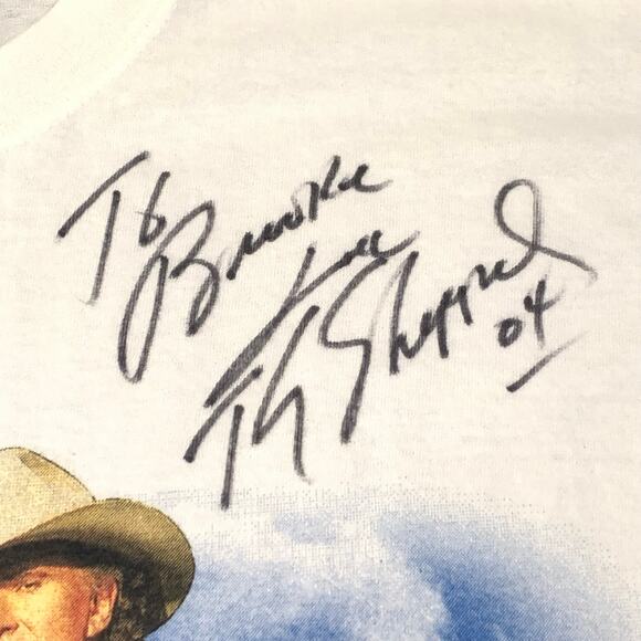 T. G. Sheppard Signed 2004 Concert Vintage Graphic T Shirt Men Med Country Music - Picture 3 of 12
